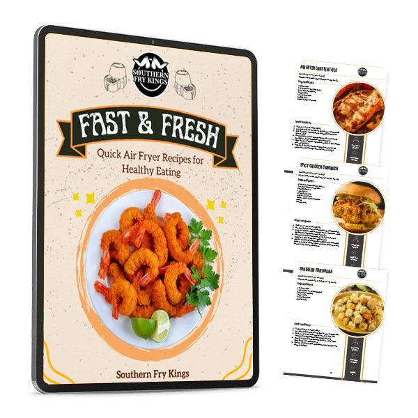 Fast & Fresh: Quick Air Fryer Recipes for Healthy Eating Ebook (New)